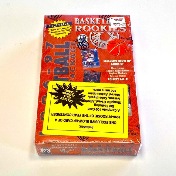 Other - 1996-97 Scoreboard Basketball Rookies Factory Sealed Box Set - Kobe Bryant​